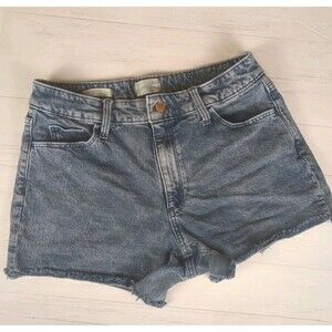 Universal Thread Vintage Midi Raw Hem Stretch Denim Shorts Size 8 / 29